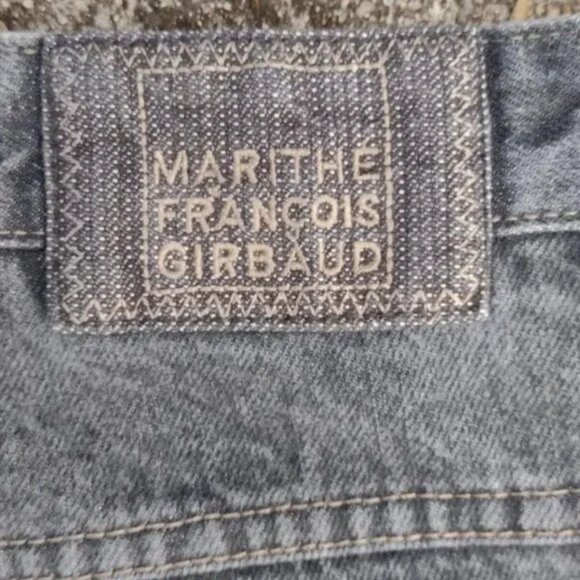 Vintage Marithe Francois Girbaud 90s Gray Jeans Knife Pocket Y2K Grunge 42x27 - Picture 4 of 11